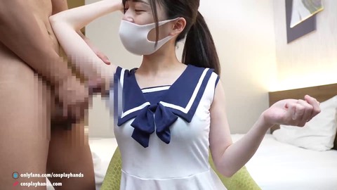 Japanese cosplay, armpit fuck, japan